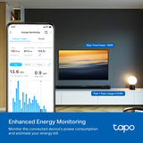 Tapo Mini Smart Wi-Fi Plug, Energy Monitoring | TAPOP110M