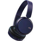 JVC On Ear Bluetooth Headphones - Blue | HAS36WA