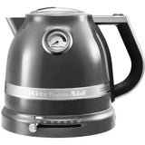 KitchenAid 1.5L Artisan Kettle - Medallion Silver | 5KEK1522BMS