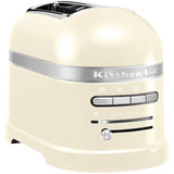KitchenAid 2 Slice Artisan Toaster - Almond Cream | 5KMT2204BAC