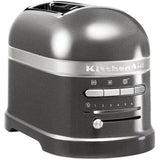 KitchenAid 2 Slice Artisan Toaster - Medallion Silver | 5KMT2204BMS
