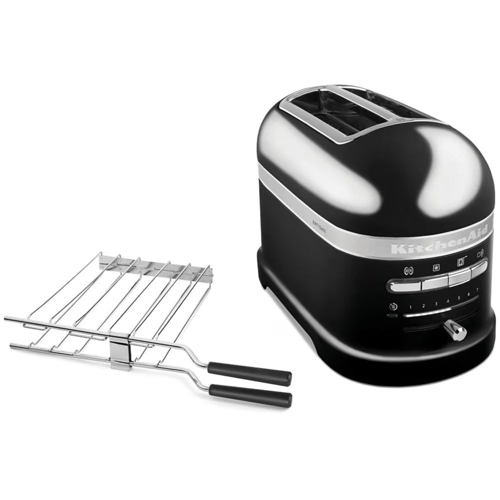 KitchenAid 2 Slice Artisan Toaster - Onyx Black | 5KMT2204BOB