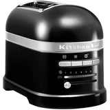 KitchenAid 2 Slice Artisan Toaster - Onyx Black | 5KMT2204BOB