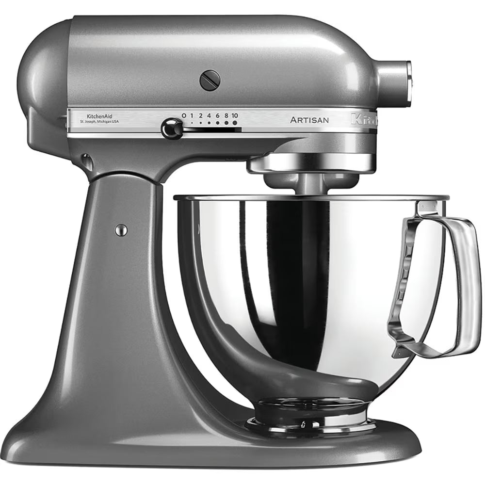 KitchenAid Mixer Tilt-Head 4.8L Artisan - Contour Silver | 5KSM125BCU