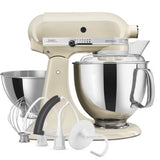 KitchenAid Mixer Tilt-Head 4.8L Artisan With Accessories -  Almond Cream | 5KSM175PSBAC