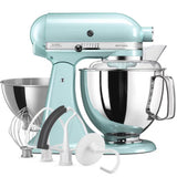 KitchenAid Mixer Tilt-Head 4.8L Artisan With Accessories - Ice Blue | 5KSM175PSBIC