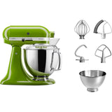 KitchenAid Mixer Tilt-Head 4.8L Artisan With Accessories - Matcha | 5KSM175PSBMA