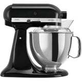 KitchenAid Mixer Tilt-Head 4.8L Artisan With Accessories - Onyx Black |  5KSM175PSBOB