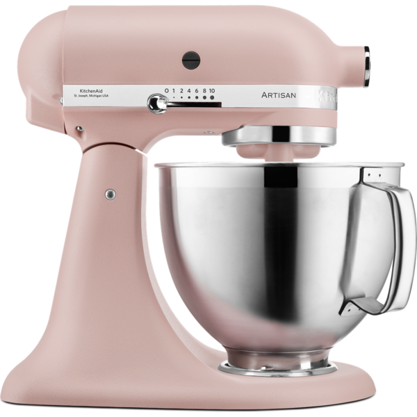 KitchenAid Mixer Tilt-Head 4.8L Artisan Premium - Feather Pink | 5KSM185PSBFT