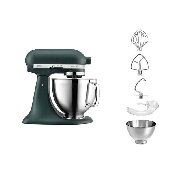 KitchenAid Mixer Tilt-Head 4.8L Artisan Premium - Pebbled Palm | 5KSM185PSBPP