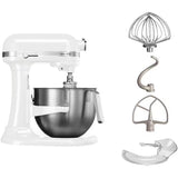 KitchenAid Mixer Bowl-Lift 6.9L Heavy Duty - White | 5KSM7591XBWH