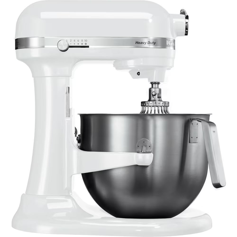 KitchenAid Mixer Bowl-Lift 6.9L Heavy Duty - White | 5KSM7591XBWH