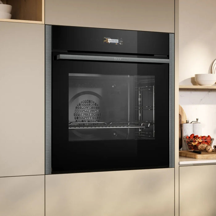 Neff N70 Single Oven Pyrolytic B24CR71G0B