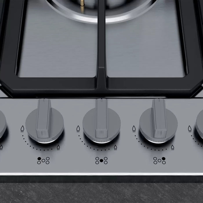 Neff N50 75cm S/Steel Gas Hob T27BB59N0