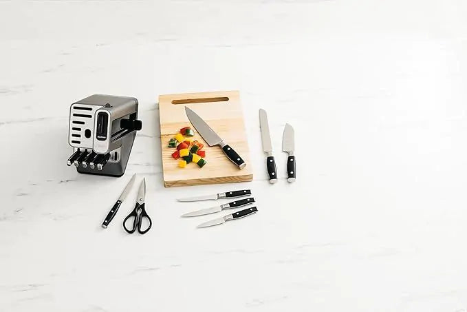 Ninja Foodi StaySharp Knife Block with Integrated Sharpener – Deluxe 14-Piece Set | K32014EUUK