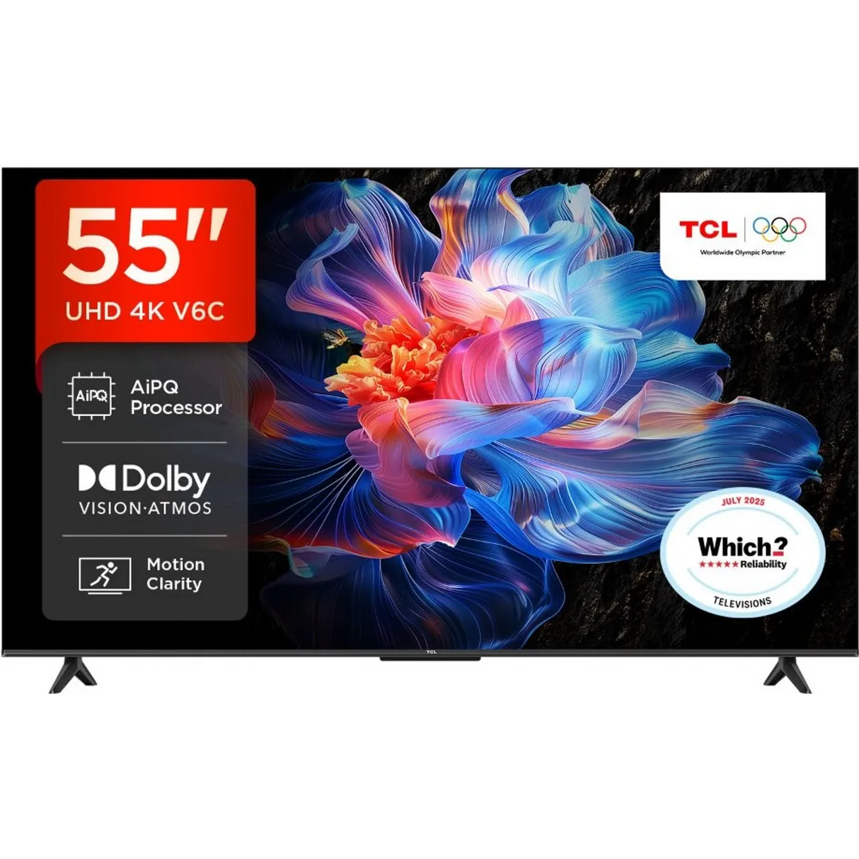 TCL V6C 55" 4K Ultra HD Smart Google TV | 55V6C