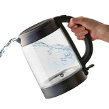 Russell Hobbs Illuminated Glass Kettle - Matte Black | 27750