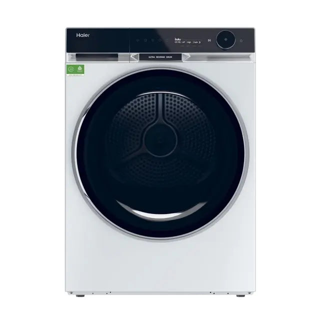 Haier X Series 11 9KG Freestanding Heat Pump Tumble Dryer - White | HD90-A3Q397U1-UK