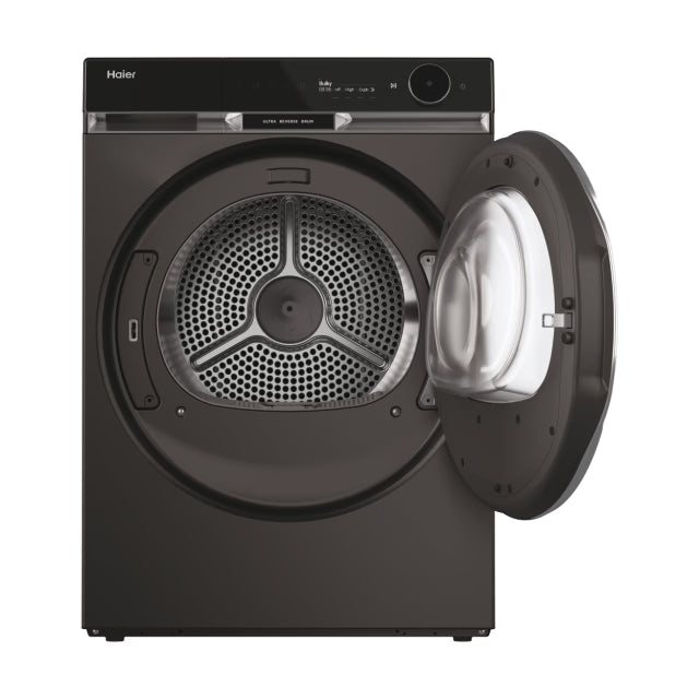 Haier X Series 9kg Heat Pump Tumble Dryer - Graphite | HD90-A3Q397PGU1-UK