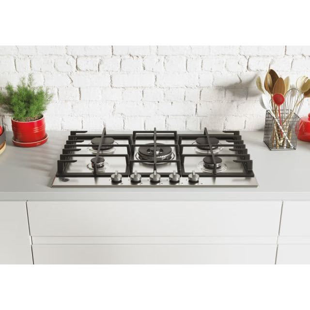 Hoover 75cm Gas Hob Stainless Steel HMK75WK3X