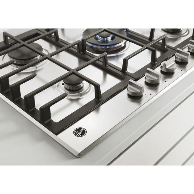 Hoover 75cm Gas Hob Stainless Steel HMK75WK3X