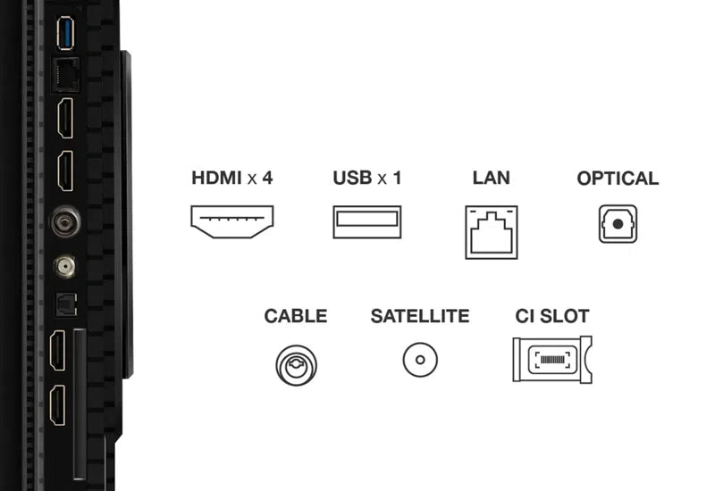 TCL 65'' QLED 4K HDR Smart TV | 65T8C