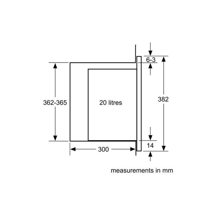 Neff N50 Integrated Microwave HLAWD23G0B