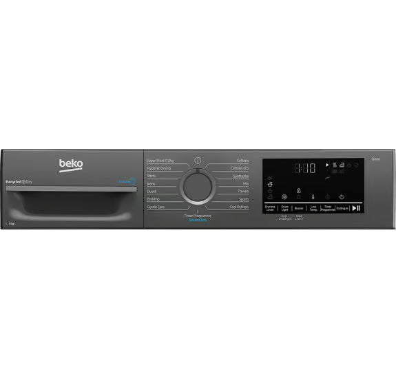 Beko 9KG Heat Pump Dryer - Anthracite | BM3T3933NA