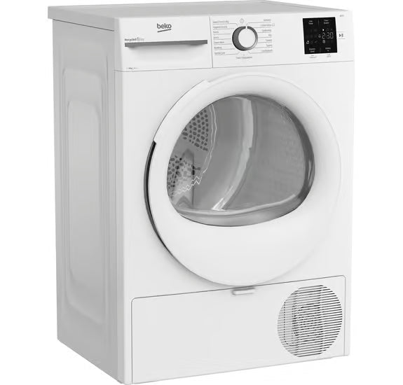 Beko 8kg Heat Pump Tumble Dryer - White | BM3T3822W