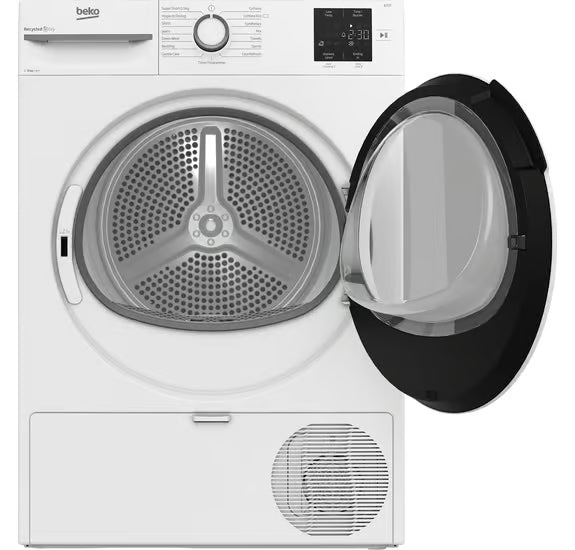Beko 8kg Heat Pump Tumble Dryer - White | BM3T3822W