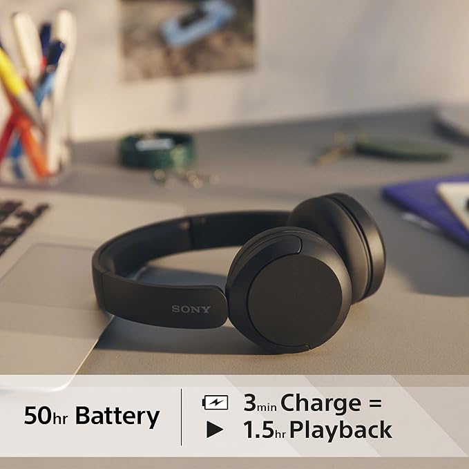 Sony Black Bluetooth Headphones