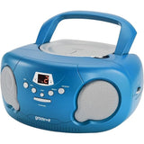 Groov-e Portable CD & Radio Blue 294966