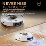 Shark PowerDetect NeverTouch Pro 2-in-1 Robot Vacuum Cleaner - White | RV2800ZEUKWH