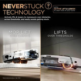 Shark PowerDetect NeverTouch Pro 2-in-1 Robot Vacuum Cleaner - White | RV2800ZEUKWH