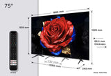 TCL 75" Smart Google TV | 75T8C