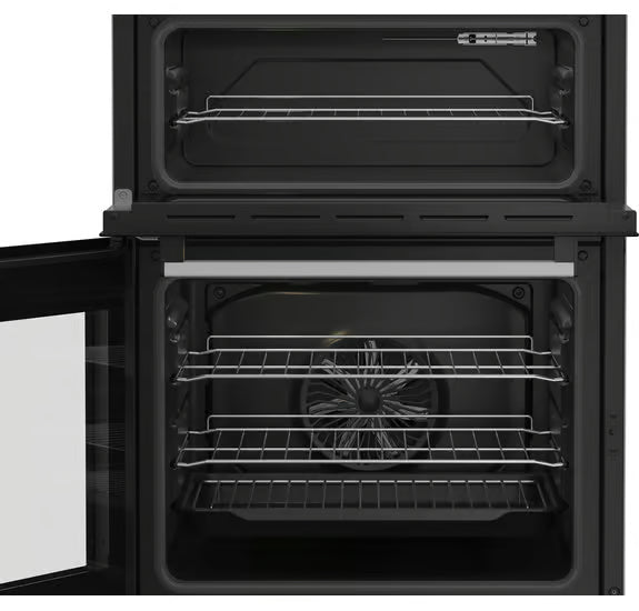 Beko 60cm Double Oven Electric Cooker - White | FDC6731W