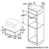 Neff N90/N70 14cm Accessory Drawer N24ZA11G1