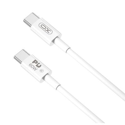 XO Cable PD USB-C - USB-C 2m 60W - White | EXSXO-NB-Q190B