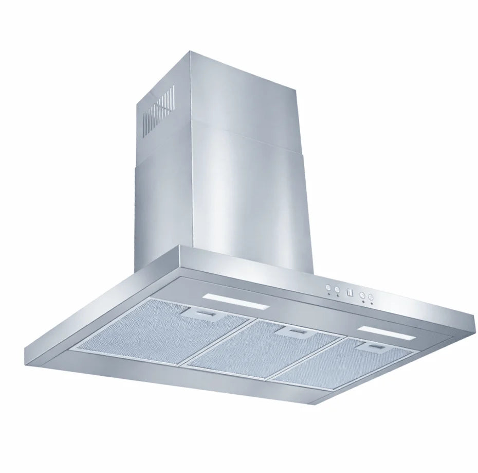 Luxair MODA 80cm Slimline Flat Cooker Hood - Stainless Steel | LA-80-MODA-SS