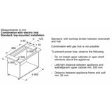 Neff N90 90cm Glass Downdraft Hood I98WMM1S7B