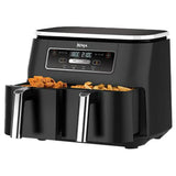Ninja Foodi 4-in-1 Dual Zone 7.6L Air Fryer - Black | AF200UK