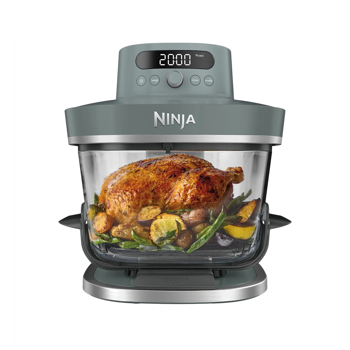 Ninja CRISPi PRO 7-in-1 XL Glass Air Fryer - Ash Grey | AS101UKGY