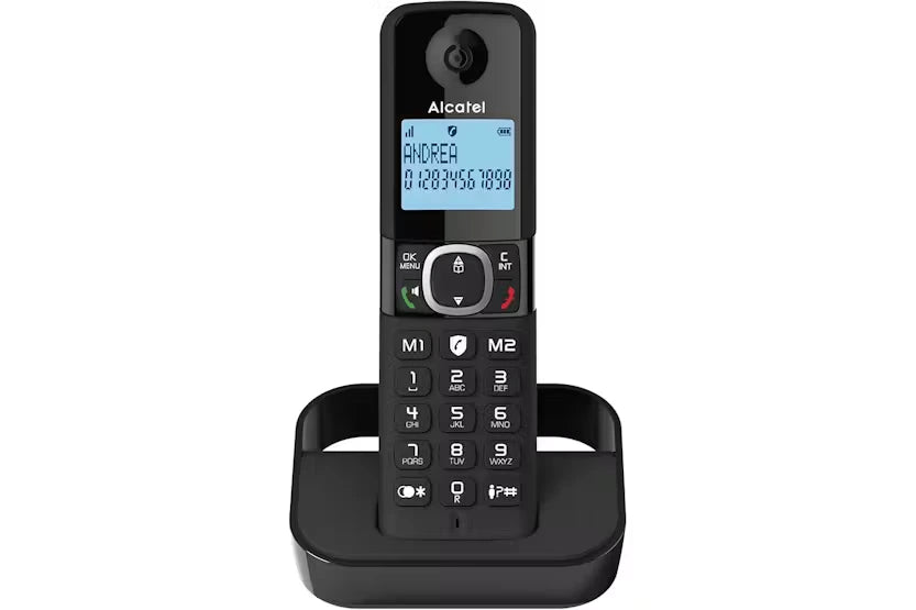Alcatel Single Cordless Phone - Black | ATL1423518