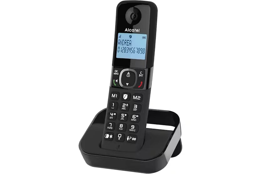 Alcatel Single Cordless Phone - Black | ATL1423518