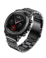 Garett Smartwatch Atom - Black Steel & Orange | ATOM BLACK STEEL
