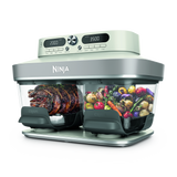 Ninja CRISPi DualZone 8-Function Glass Air fryer - Bone | DD102UKIV2