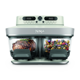 Ninja CRISPi DualZone 8-Function Glass Air fryer - Bone | DD102UKIV2