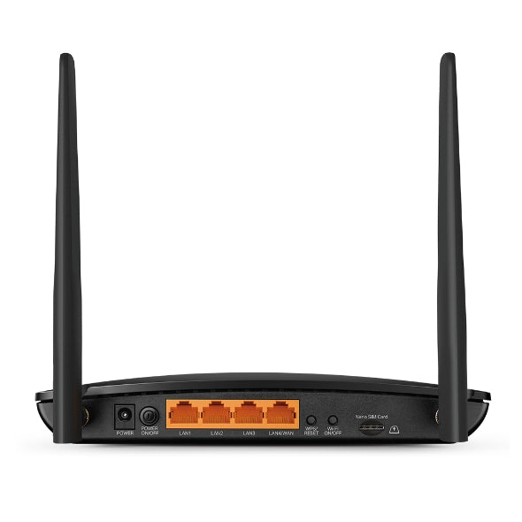 TP Link 4G+ Cat6 AC1200 Wireless Dual Band Gigabit Router | ARCHERMR600V2
