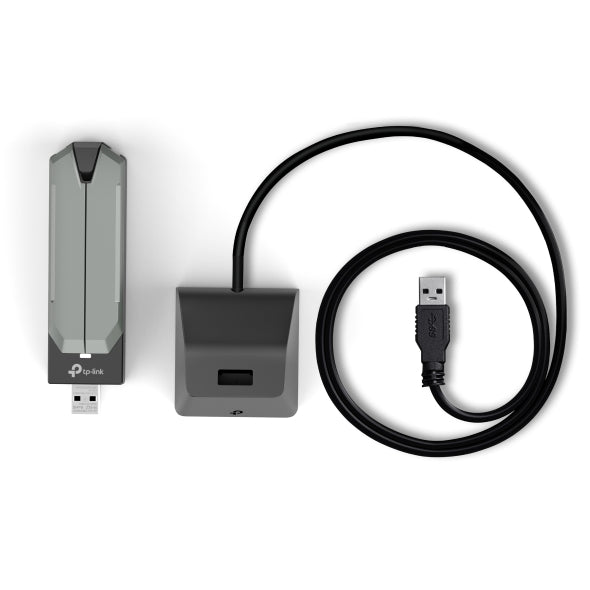 TP Link BE6500 Wi-Fi 7 High Gain Wireless USB Adapter | ARCHERTBE400UH
