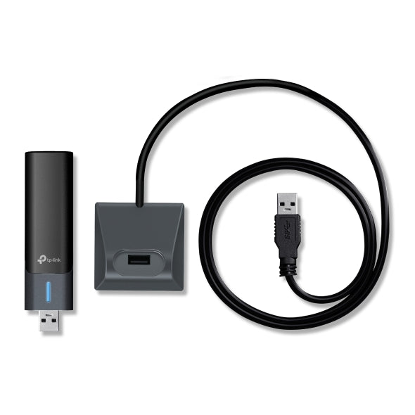 TP Link AXE5400 Wi-Fi 6E High Gain Wireless USB Adapter | ARCHERTXE70UH